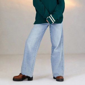 519 PacSun Light Blue High Waisted Baggy Jeans